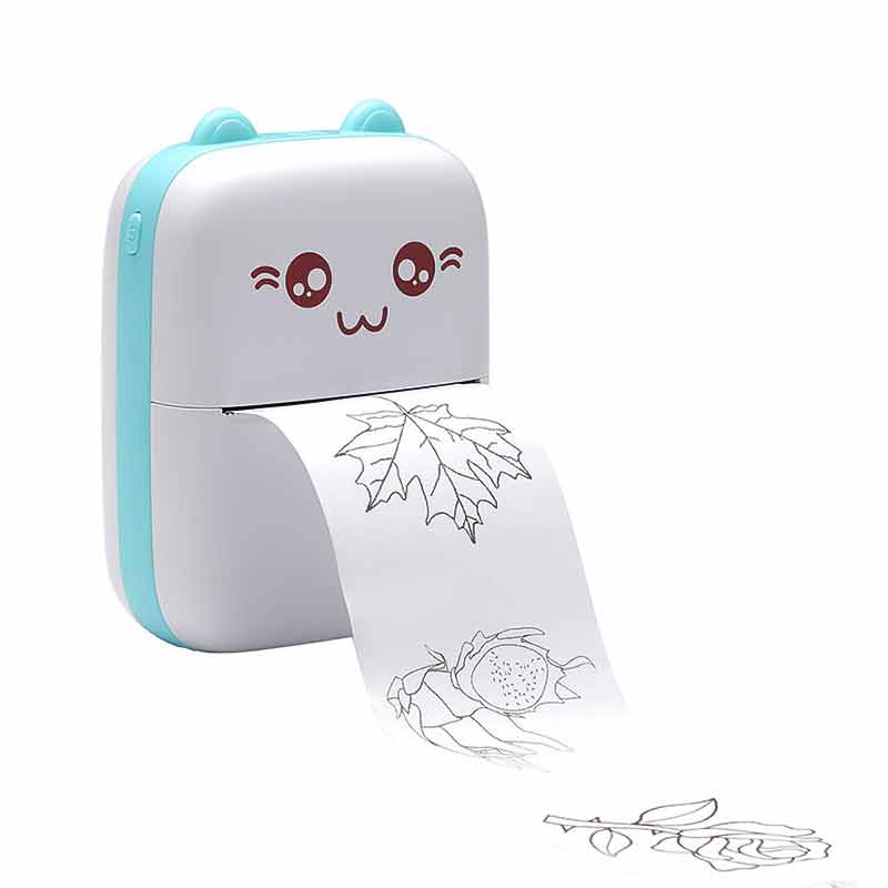 Мини безжичен преносим термопринтер за снимки и бележки - Image 9