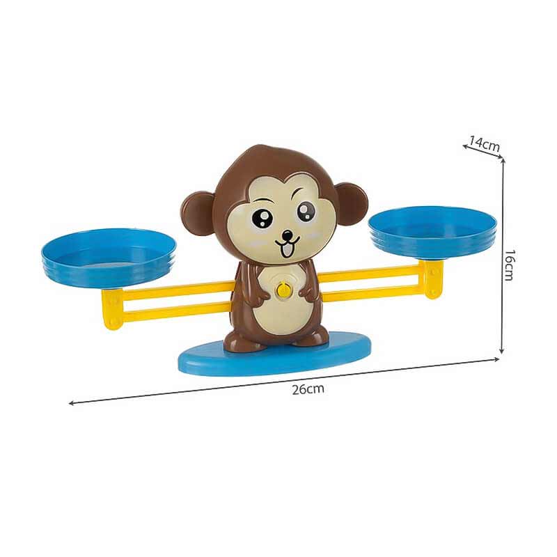 Детска образователна играчка Маймуна – везна - Image 3