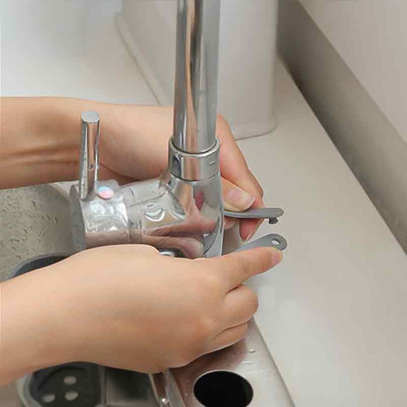 Поставка за кухненски прибори и гъби – органайзер за мивка - Image 5