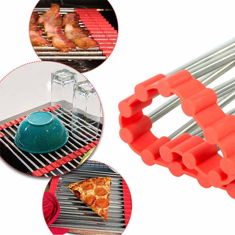 Ролетен отцедник за мивката и фурната - Image 4