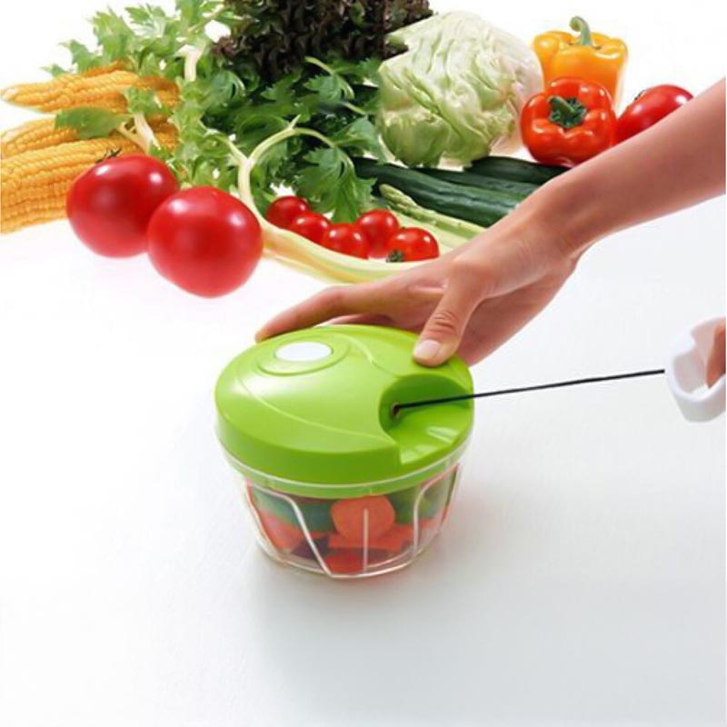 Ръчен чопър за зеленчуци, лук, чесън и подправки – практичен помощник за всяка кухня - Image 2