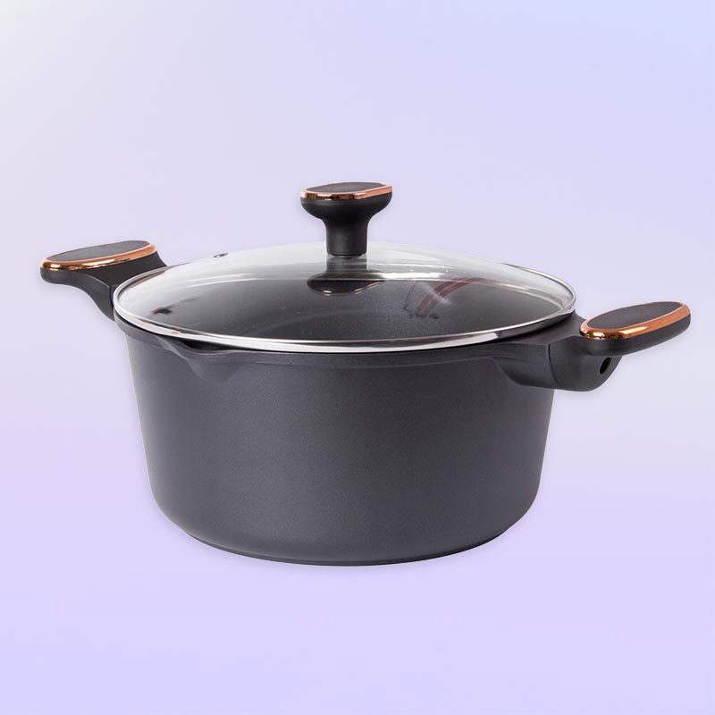 Тенджера с капак 26.5 см подходяща за всички видове котлони