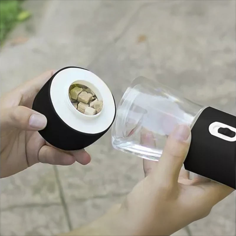 Бутилка/поилка с купичка за куче и котка 3 в 1 - вода, храна и купичка - Image 3