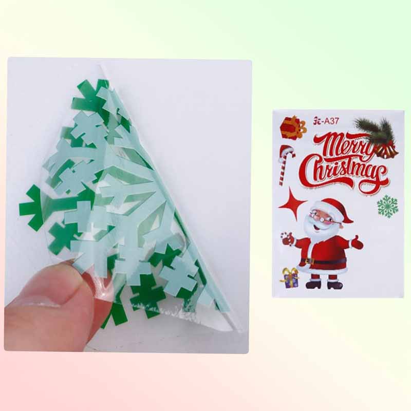 Коледни стикери за прозорци – коледни елхи - Image 3