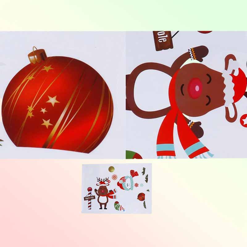 Коледни стикери за прозорци – коледни елхи - Image 4