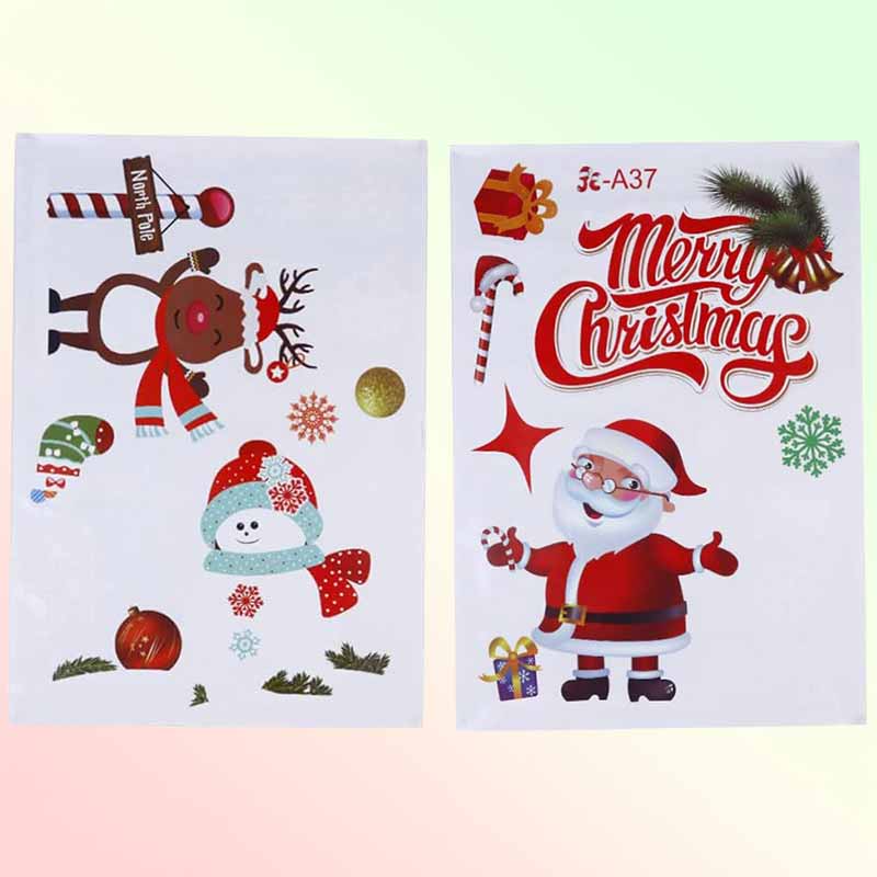 Коледни стикери за прозорци – коледни елхи - Image 6