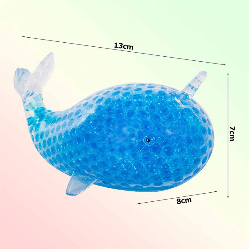 Антистрес гел сквиши делфин – голяма сензорна топка - Image 6