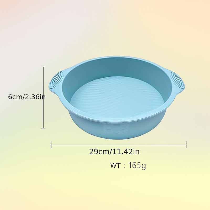 Силиконова кръгла форма за торта – модел вълни - Image 6