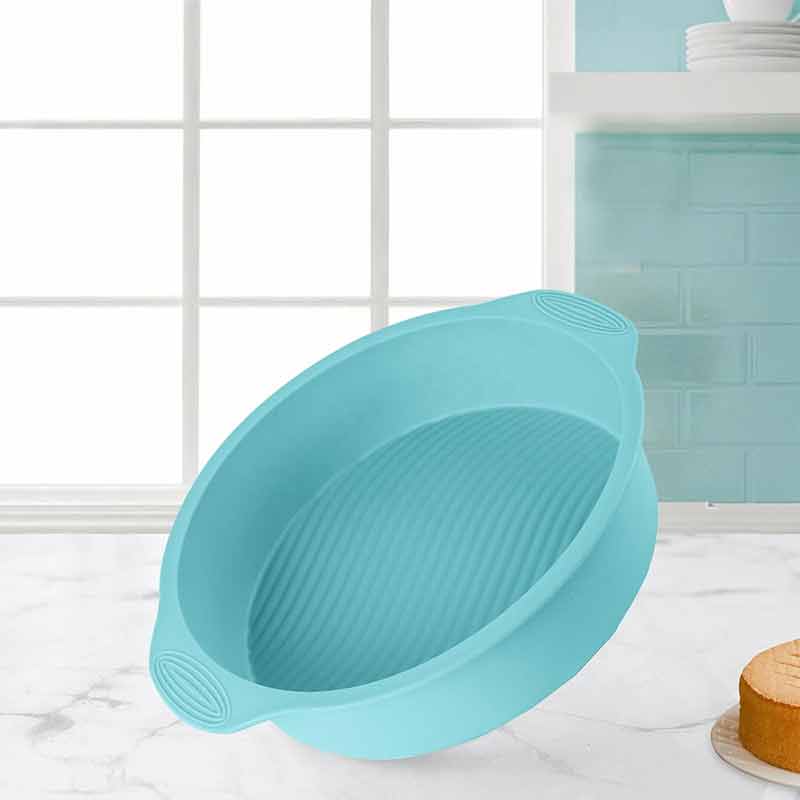 Силиконова кръгла форма за торта – модел вълни - Image 4