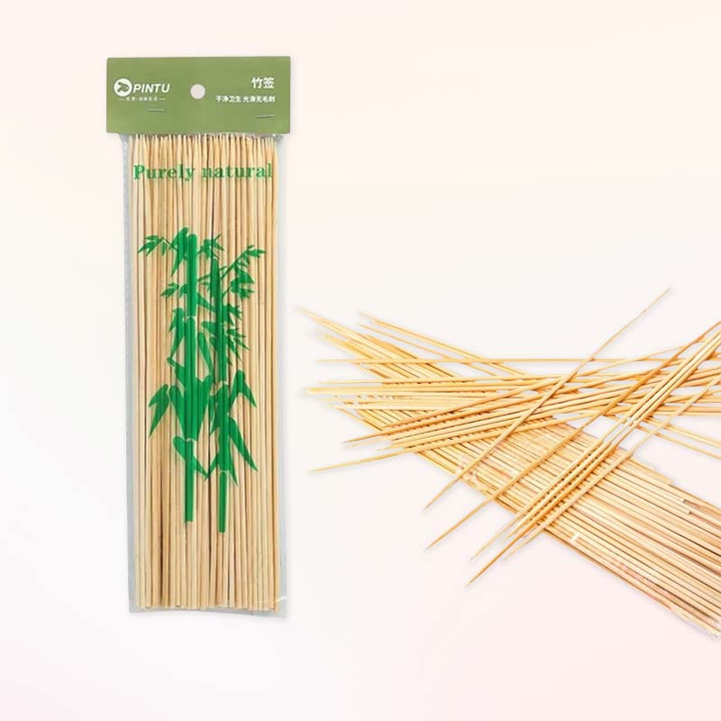 Бамбукови шишчета 30 см – 50 броя / комплект