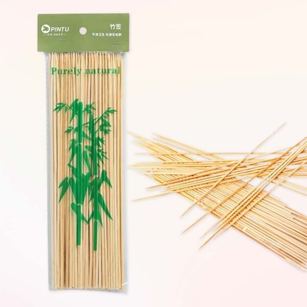 Бамбукови шишчета 35 см – 50 броя / комплект