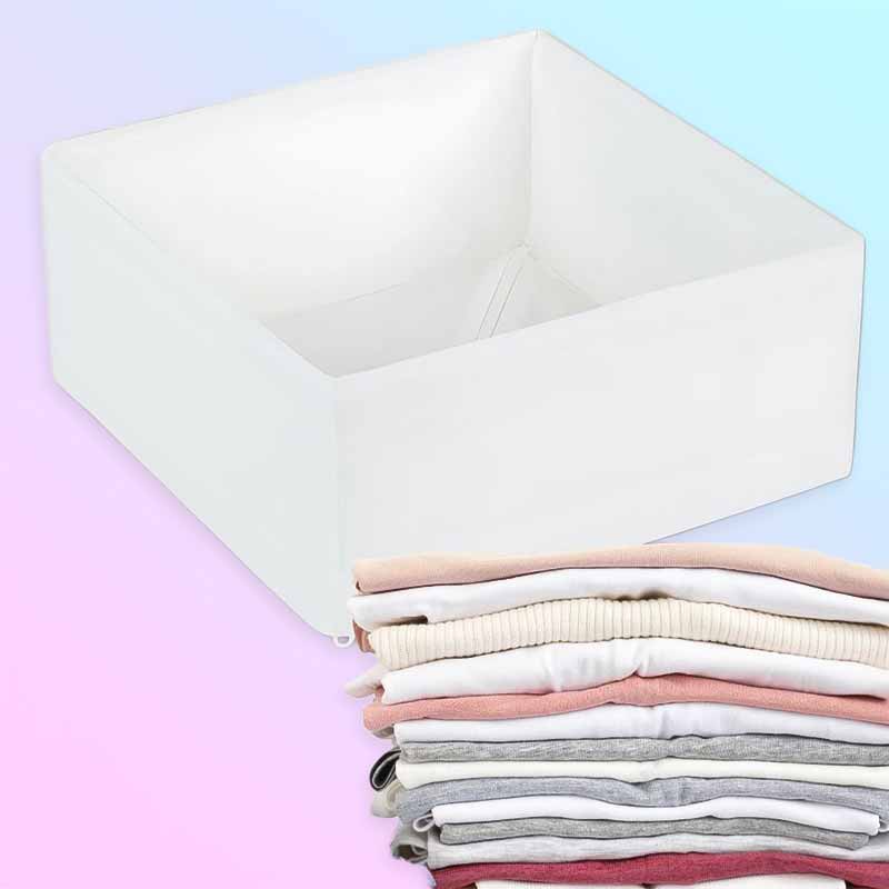 Текстилен органайзер за дрехи, бельо и обувки