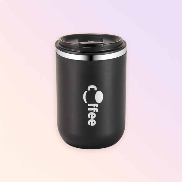 Термо чаша с капак и сламка, неръждаема стомана, 500 мл