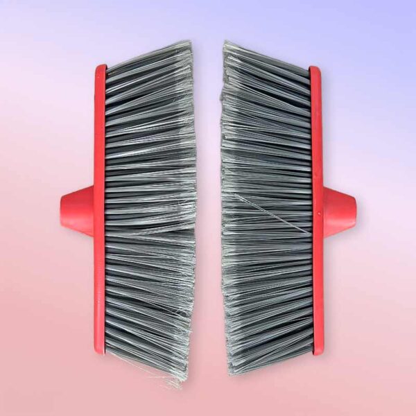 Пластмасова метла без дръжка, с резба 28 × 3 см