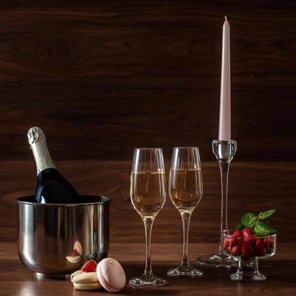 Чаши за шампанско 200 мл Amber Pasabahce – комплект 6 бр.