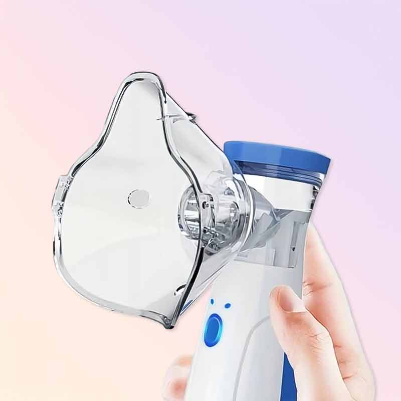 Инхалатор, преносим, пулверизатор за деца и възрастни, лесно дишане, 3 нива на скорост, включени аксесоари - Image 3