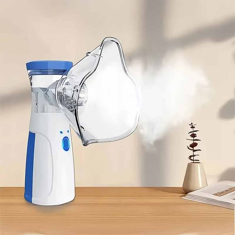 Инхалатор, преносим, пулверизатор за деца и възрастни, лесно дишане, 3 нива на скорост, включени аксесоари - Image 4