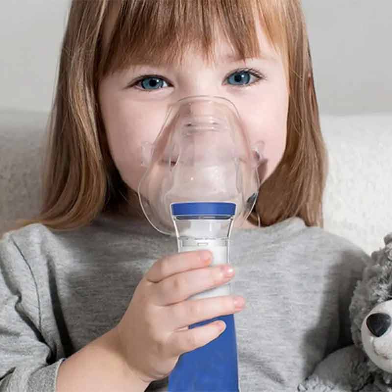 Инхалатор, преносим, пулверизатор за деца и възрастни, лесно дишане, 3 нива на скорост, включени аксесоари - Image 7