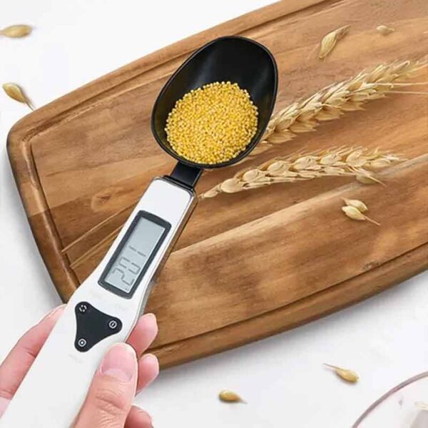 Електронна кухненска лъжица везна 0.1–500 г с LCD дисплей