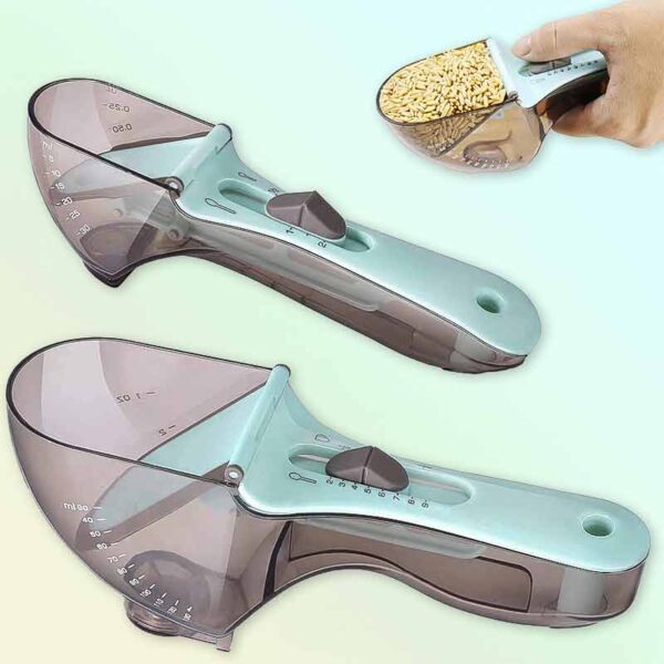 Регулируеми кухненски мерителни лъжици – комплект 2 бр.