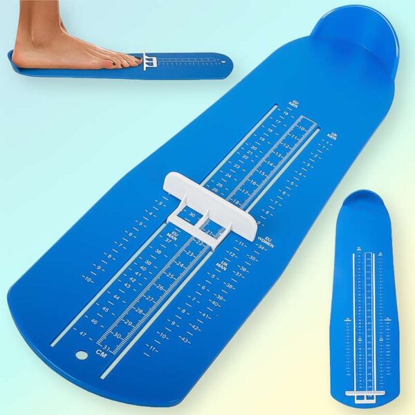 Ролетка за измерване на крак – EU, UK и CM скала