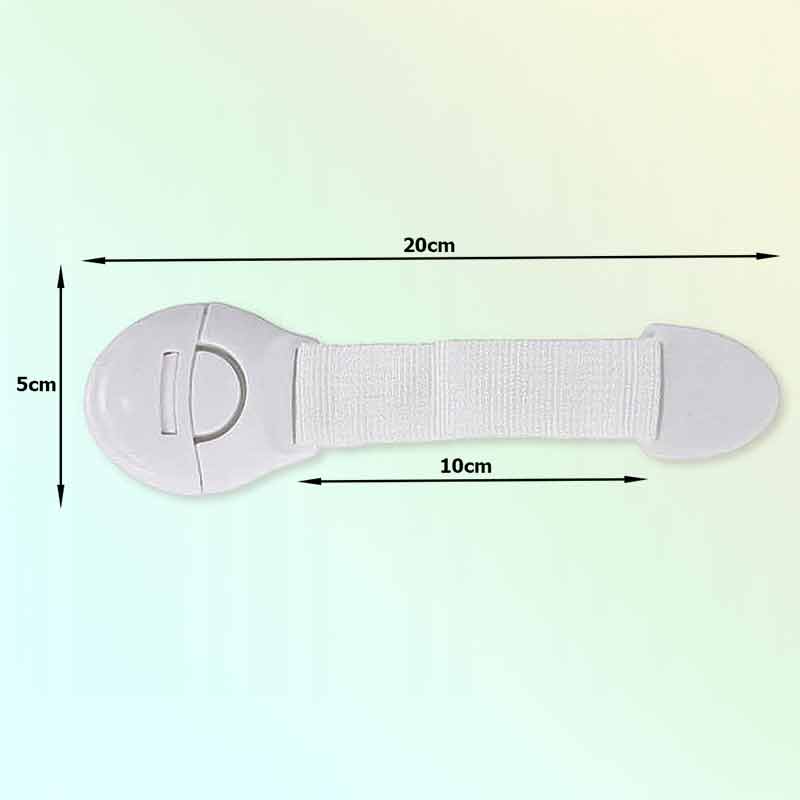 Комплект от 2 броя детски ключалки, заключващи устройства за шкафове и чекмеджета, 20 см - Image 7