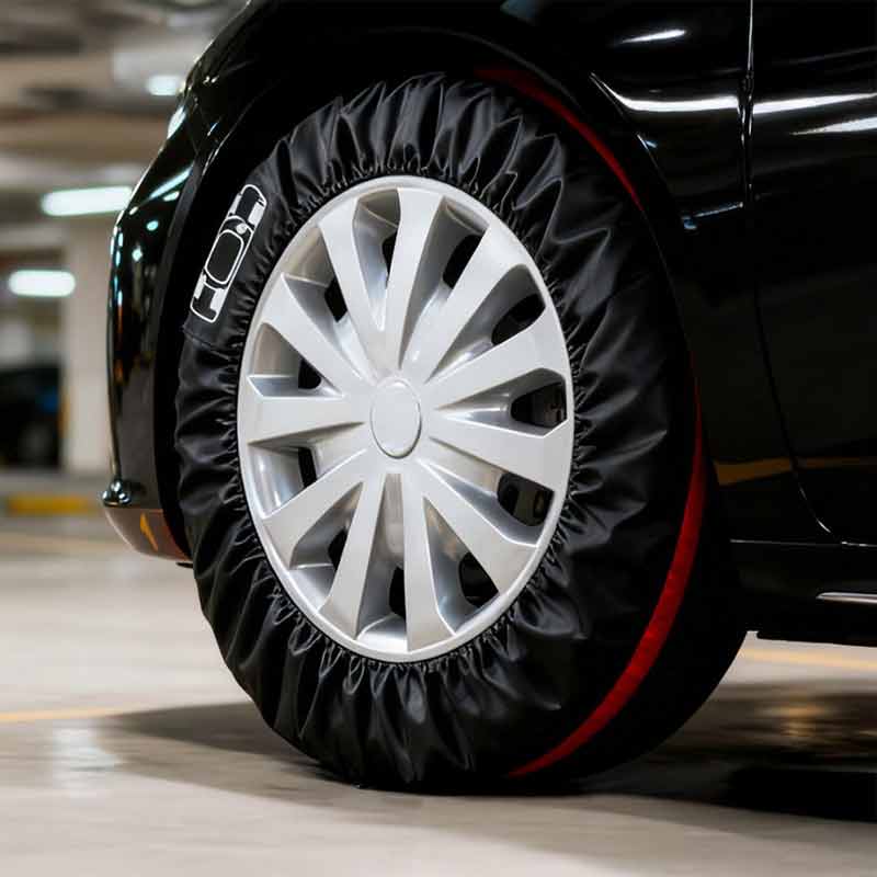 Калъфи за гуми 19–23 инча – комплект 4 бр., водоустойчиви с дръжки - Image 8