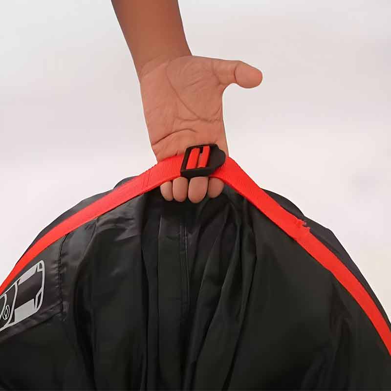 Калъфи за гуми 19–23 инча – комплект 4 бр., водоустойчиви с дръжки - Image 6