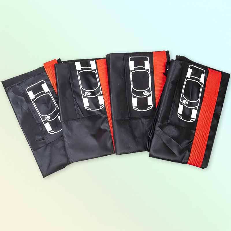 Калъфи за гуми 19–23 инча – комплект 4 бр., водоустойчиви с дръжки - Image 4