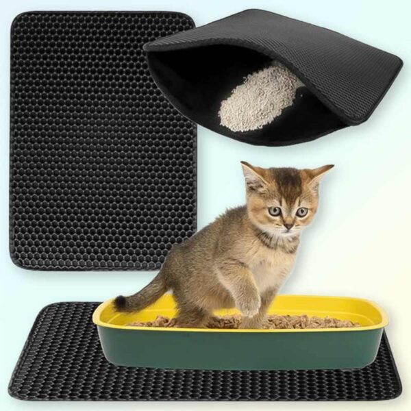 Подложка за котешка тоалетна (Litter Box Mat)