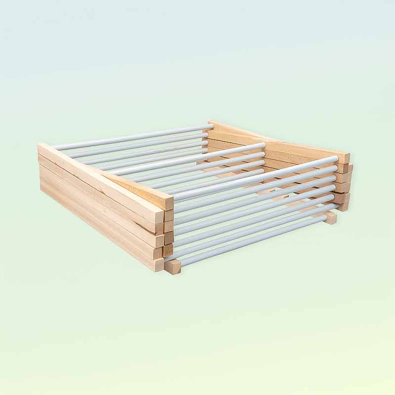 Дървена сгъваема сушилня за дрехи 178 × 54 см - Image 3