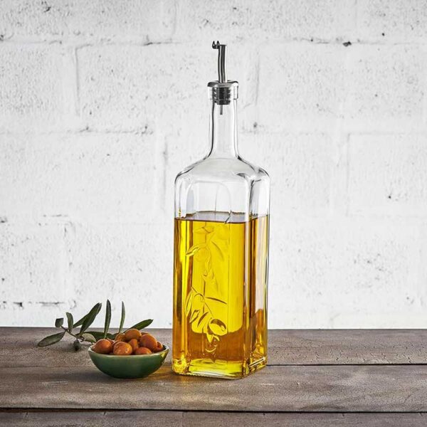 Стъклена бутилка за олио и оцет 1 л, Pasabahce