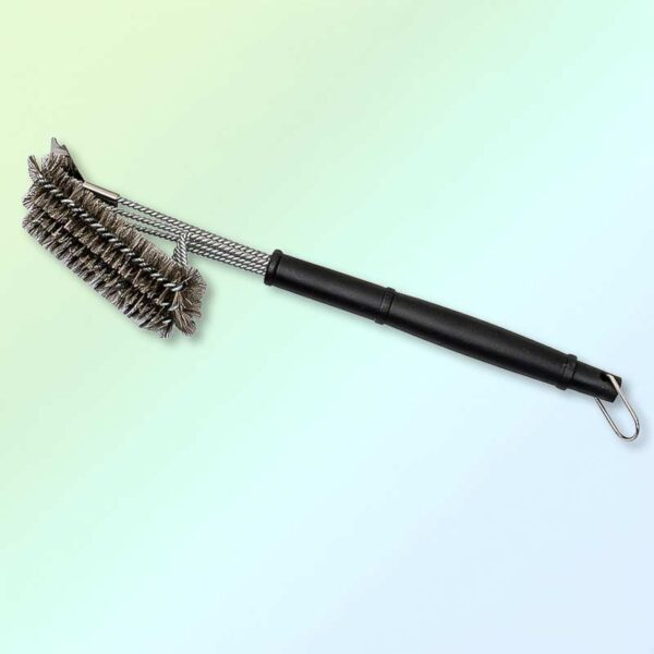 Вертикална телена четка за барбекю 44 × 7 × 8 см