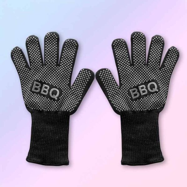 Термоустойчиви ръкавици за барбекю и фурна 34 см, комплект 2 бр.