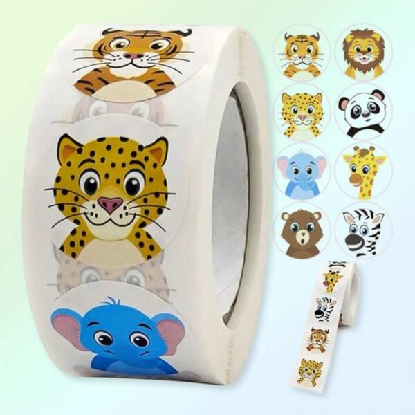 Мотивиращи стикери за деца 500 бр. на ролка Kruzzel