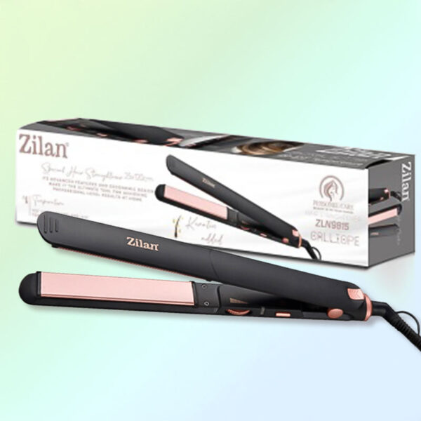 Преса за коса Zilan Calliope 220°C, керамични плочи, 6 температурни степени