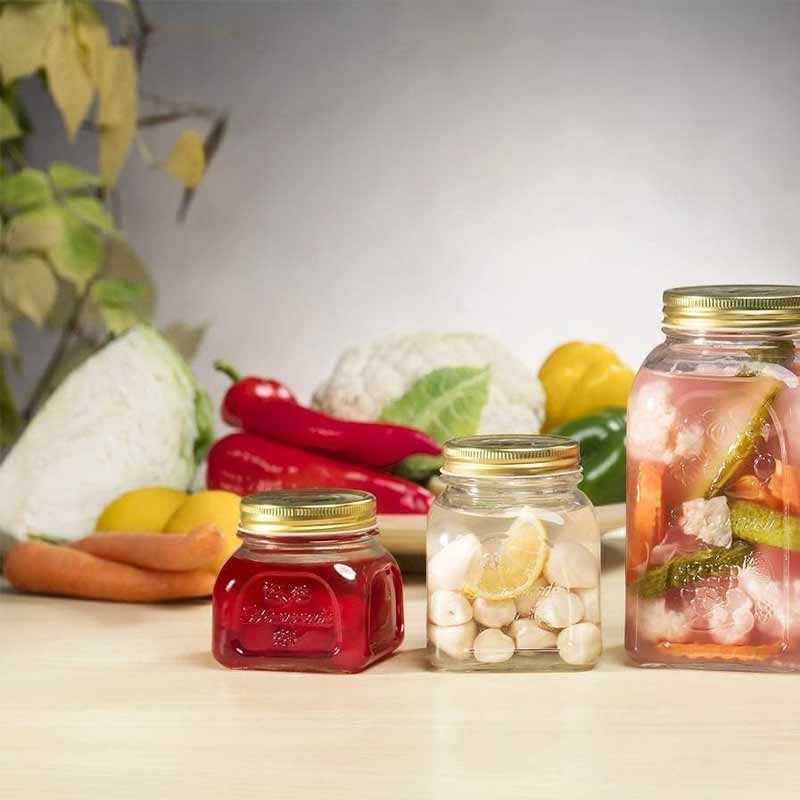 Стъклен буркан за съхранение 300 мл с капачка Pasabahçe - Image 6