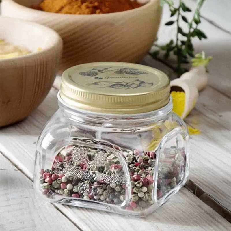 Стъклен буркан за съхранение 300 мл с капачка Pasabahçe - Image 2