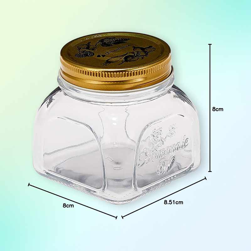 Стъклен буркан за съхранение 300 мл с капачка Pasabahçe - Image 5