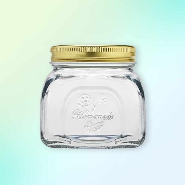 Стъклен буркан за съхранение 300 мл с капачка Pasabahçe