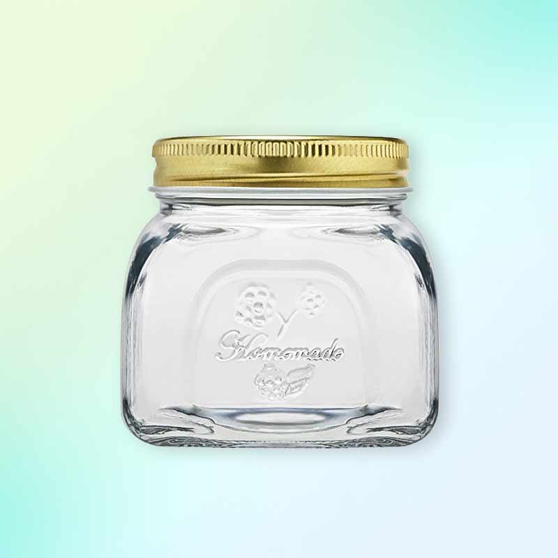 Стъклен буркан за съхранение 300 мл с капачка Pasabahçe