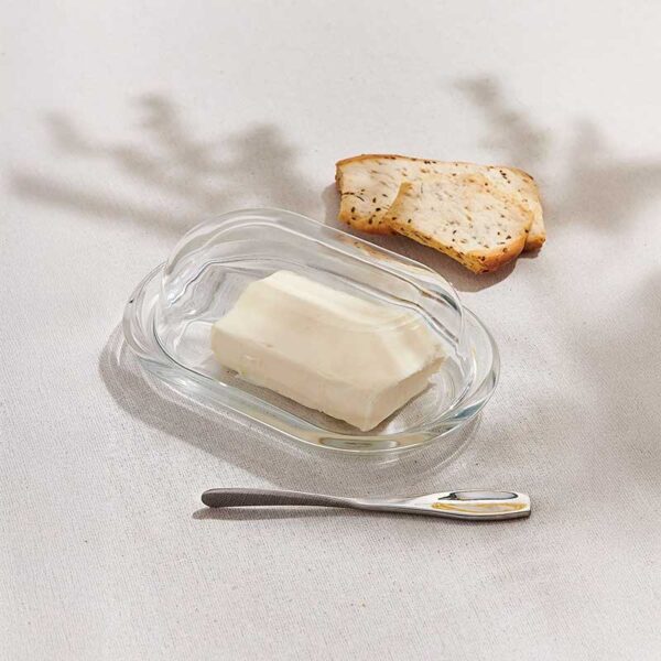 Стъклен съд за масло с капак 19.8 x 13 см Pasabahce