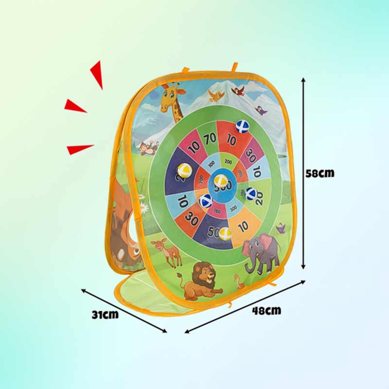 Аркадна игра за хвърляне на топка 3 в 1, Kruzzel - Image 6