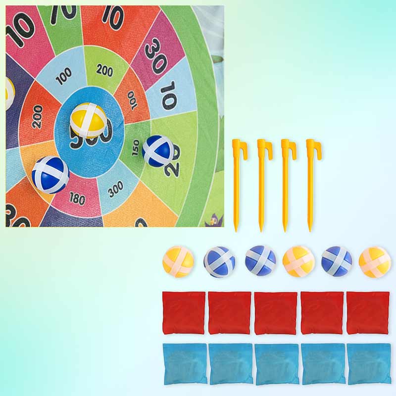 Аркадна игра за хвърляне на топка 3 в 1, Kruzzel - Image 5