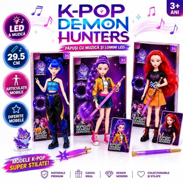 Кукла Кей-поп, Ловци на демони (K-Pop Demon Hunters) с меч