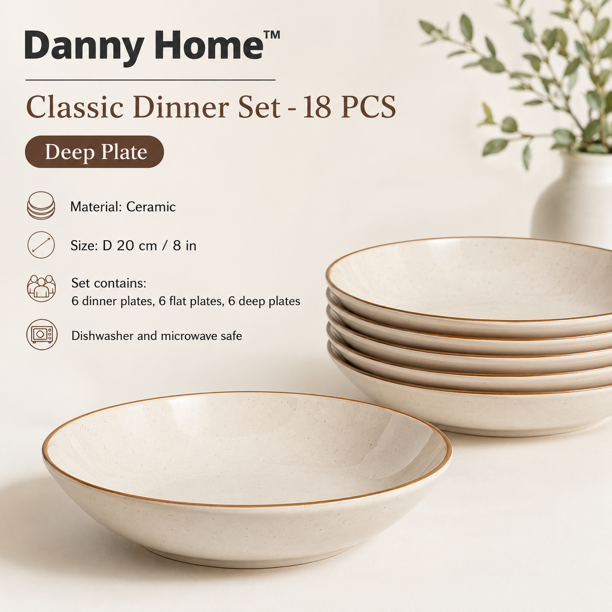 Порцеланов Сервиз, от 18 части, Danny Home - Image 7