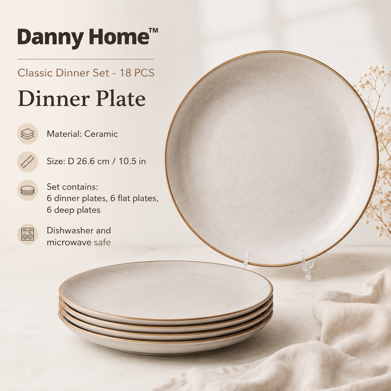 Порцеланов Сервиз, от 18 части, Danny Home - Image 8