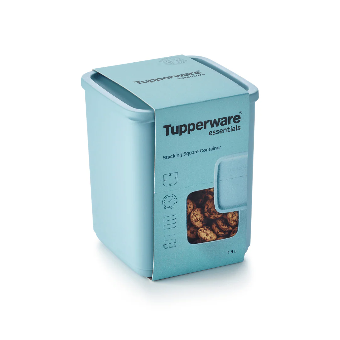 Tupperware Кутия за храна Cubix, 1.8 л, Dolphin - Image 2