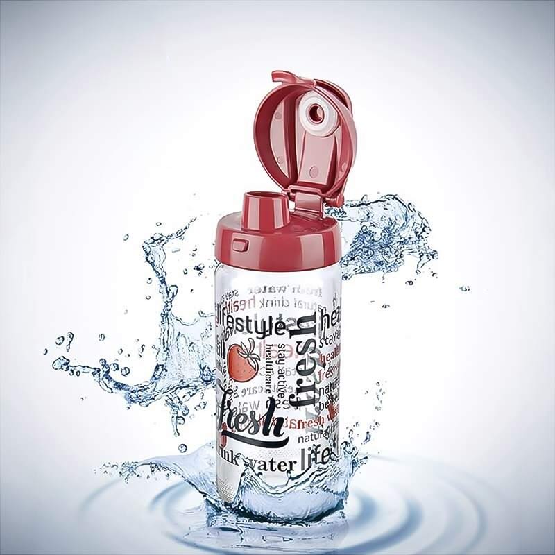 Стъклена бутилка за вода 500 мл ROX, TITIZ