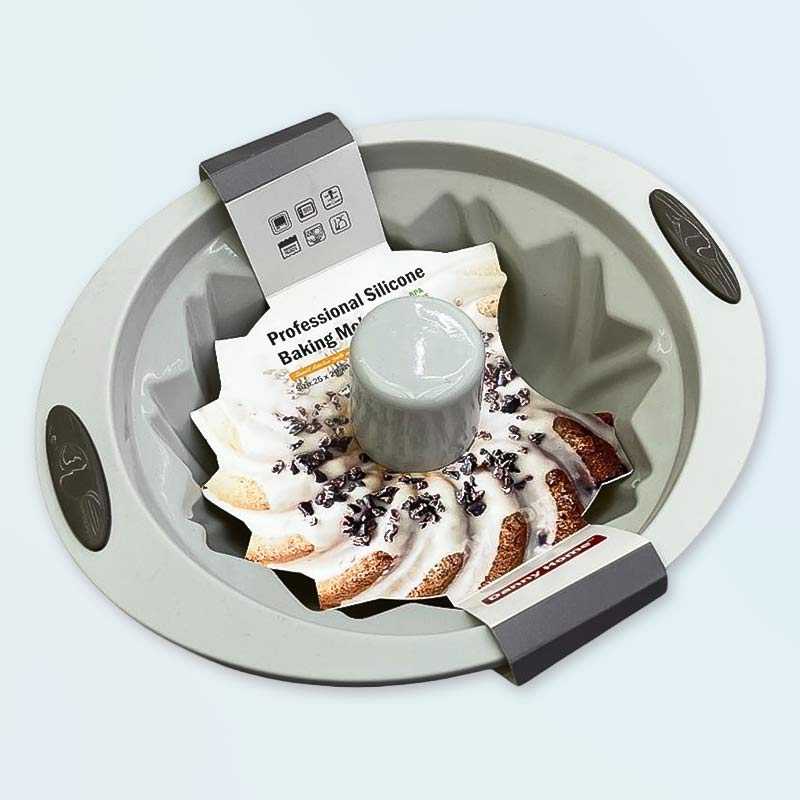 Силиконова форма за печене Danny Home 27.5 x 25 x 10 см – незалепваща - Image 4